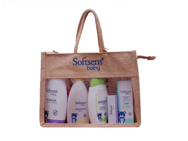 Softsens Baby (Combo Pack ) (Shampoo + Powder+ Lotion + Soap + Rash Cream + Wipes )