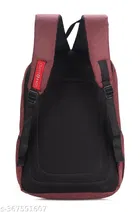 Canvas Backpack Bag, Maroon