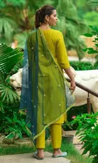 Viscose Rayon Printed Kurta Set for Women 