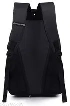 Polyester Backpack for Men & Women, Black