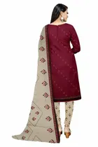 शारदा क्रिएशन क्रेप फ्लोरल प्रिंट सलवार सूट अस्टीचड 