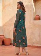Bindu Bandhej Georgette Naira Kurti for Women 