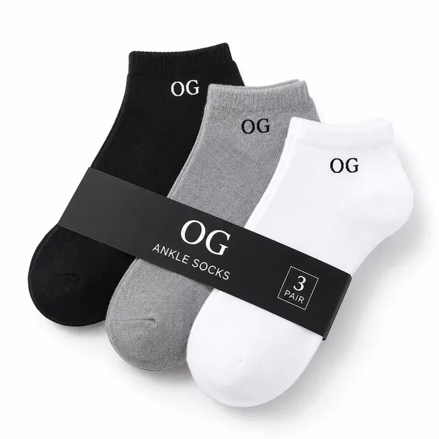Mens Socks Printed Multicolour Polyblend(Free Size) Pack of 3