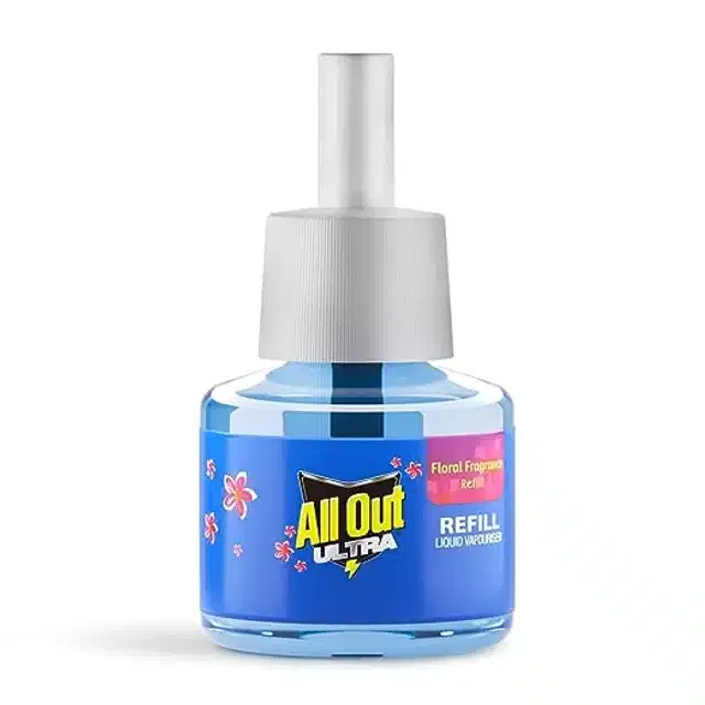 आल आउट अल्ट्रा पावर + फ्लोरल फ्रेग्रेन्स (सिंगल रिफिल ) 45 ml