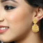 Brass Gold Plated Jhumkas for Women 