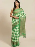 New Fancy Khadi Festive Sarees 