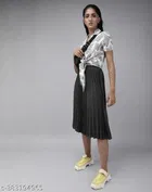Crepe Skirt for Women 