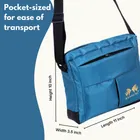 Polyester Small Messenger Crossbody Bag for Men 