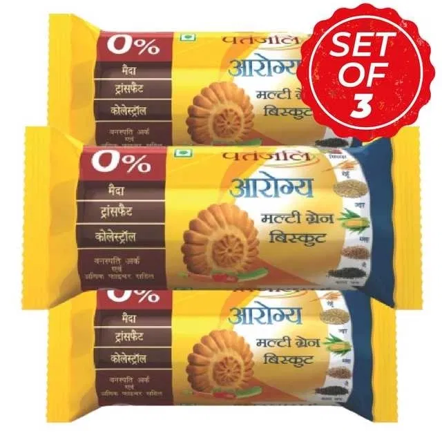 पतंजलि आरोग्य बिस्कुट 68 g (Set ऑफ़ 3)