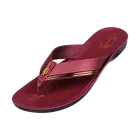 Slippers for Women, Maroon 
