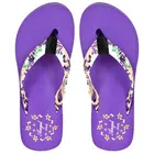 Flip-Flops for Women (Purple, 4)