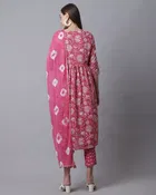 Cotton Printed Kurta Set for Women 