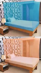 Polyester Single Bed Mosquito Net 