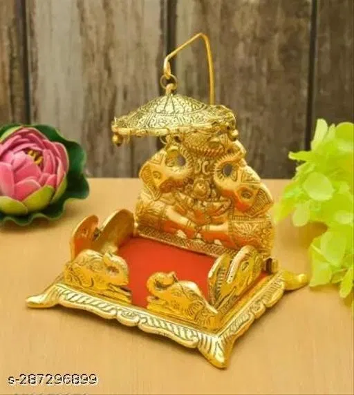 Krishna Ladoo Pooja Jhula (Yellow, 1)