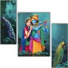 MDF 3 Pcs Designer Wall Painting for Home & Office 