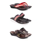 Combo of Slippers & Flats for Women 