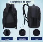 Polyester Backpack for Men & Women, Black
