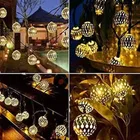 10 LED Metal Spherical Shape Balls Diwali Decoration Light