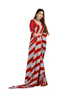 Georgette Printed Saree for Women 