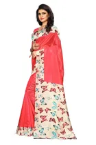 Mysore Silk Printed Saree for Women 