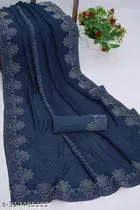 Chiffon Embellished Saree for Women 