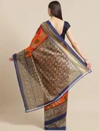 Mysore Silk Printed Saree for Women 