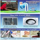 Sewer Drain Cleaner Sticks 