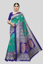 Art Silk Printed Saree for Women 