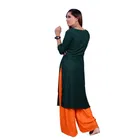 Rayon Embroidered Kurti for Women 