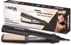 Nova Temperature Control Professional Nhs 860 Hair Straightener (Black)