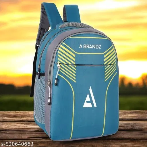 Polyester Backpack for Men & Women, Blue