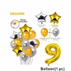 9th Happy Birthday Balloon Decoration,White,Set Of 1