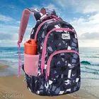 Polyester Backpack Bag, Black