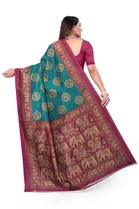 SVB प्रिंटेड साड़ी फॉर वीमेन 