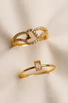Gold Plated Rings for Women 