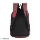 Canvas Backpack Bag, Maroon