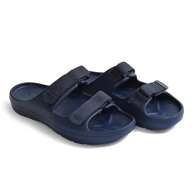 Sandals for Men, Navy Blue (9)