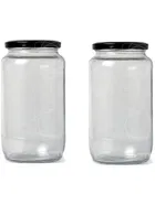 Glass Airtight Kitchen Storage Jars with Lid 