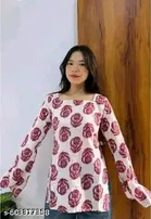 Rayon Solid Short Kurti for Women, Blue & White, Pack of 2 