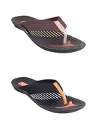 Flipflops for Men, Pack of 2, Multicolor 