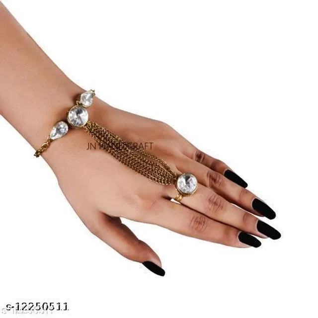 Alloy Bracelet for Women (Multicolor)