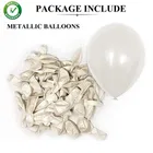 Rubber Premium Metallic Balloons for Party 