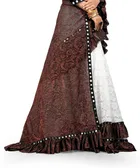 Lycra Blend Embellished Saree for Women 