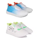 Sports Shoes for Men, Multicolor, Pack of 2 