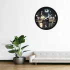 Capio Gold Islamic Urdu Mecca Analog Wall Clock 