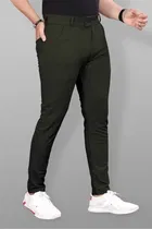 Lycra Blend Trouser for Men 