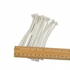 Round Cotton Wicks, White, Pack of 1