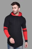 Full Sleeve Hooded T-Shirt for Men 