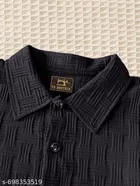 Self Design Cotton Blend Shirt for Boys 