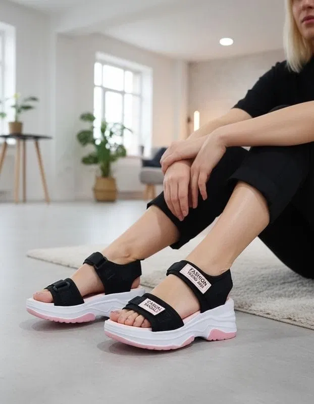 Sliders for Women, Pink (5)